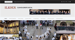 Desktop Screenshot of elkhosgrupovocal.com