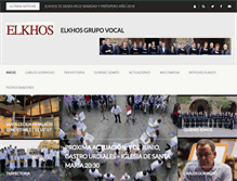 Tablet Screenshot of elkhosgrupovocal.com